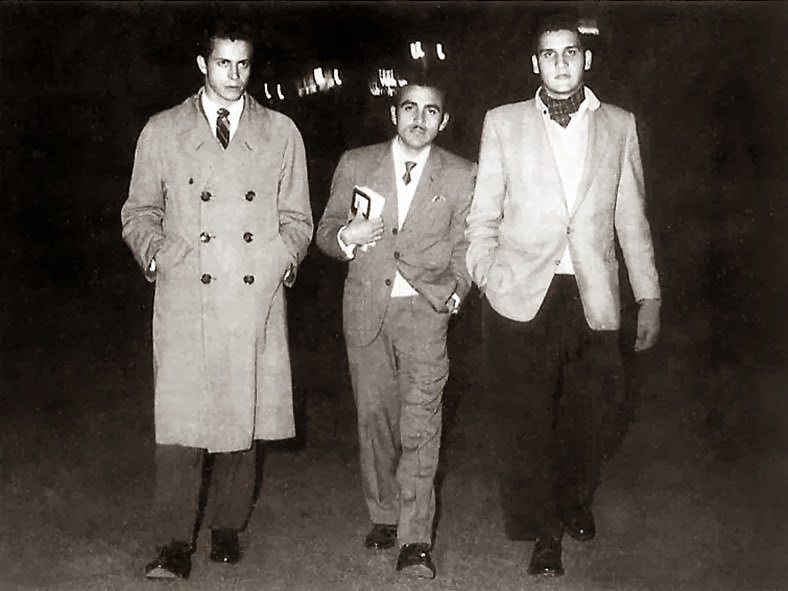 Vicente Aleixandre. Arturo Corcuera y Nicolás Guillén